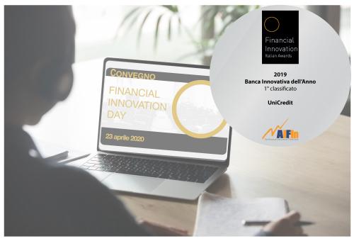 Financial Innovation - Italian Awards: a UniCredit il premio speciale Banca innovativa dell'anno